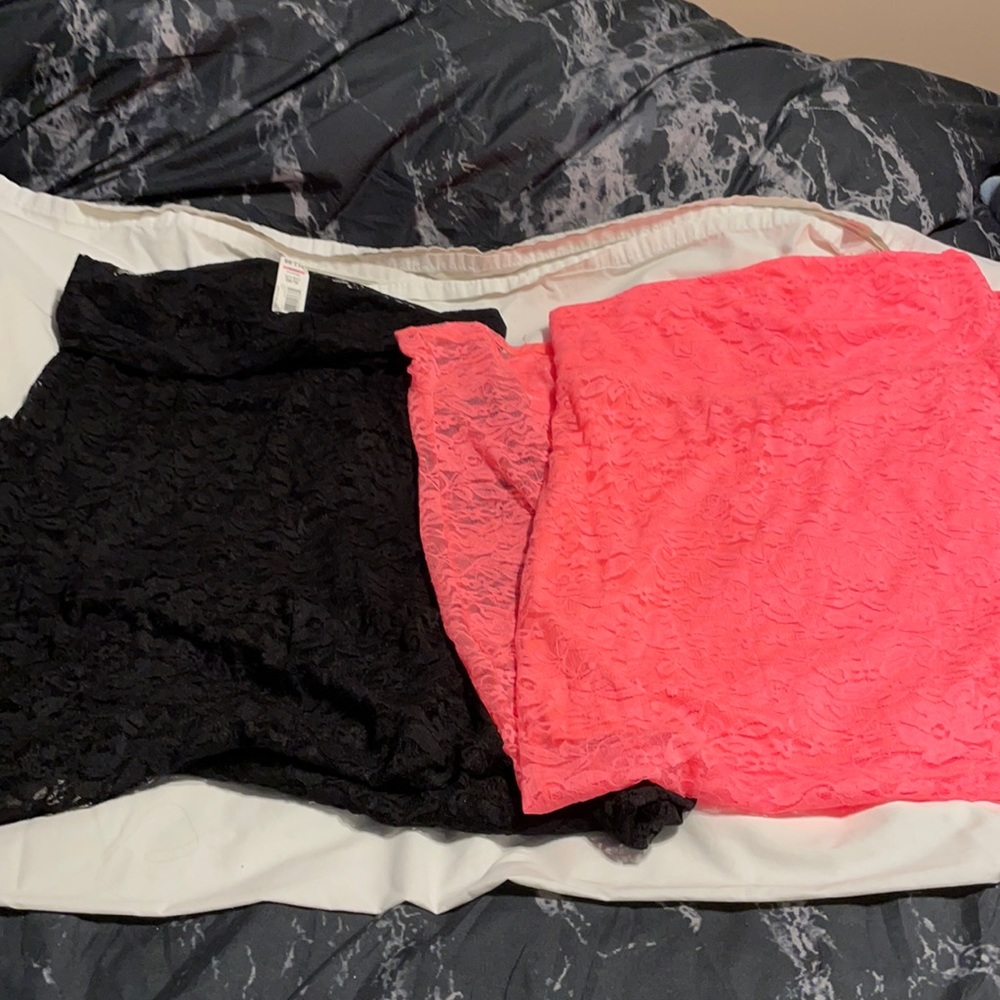 Long Lacey skirts